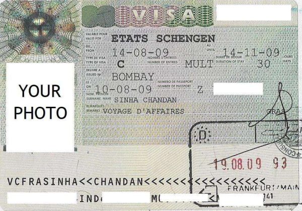 germany tourist visa application from india