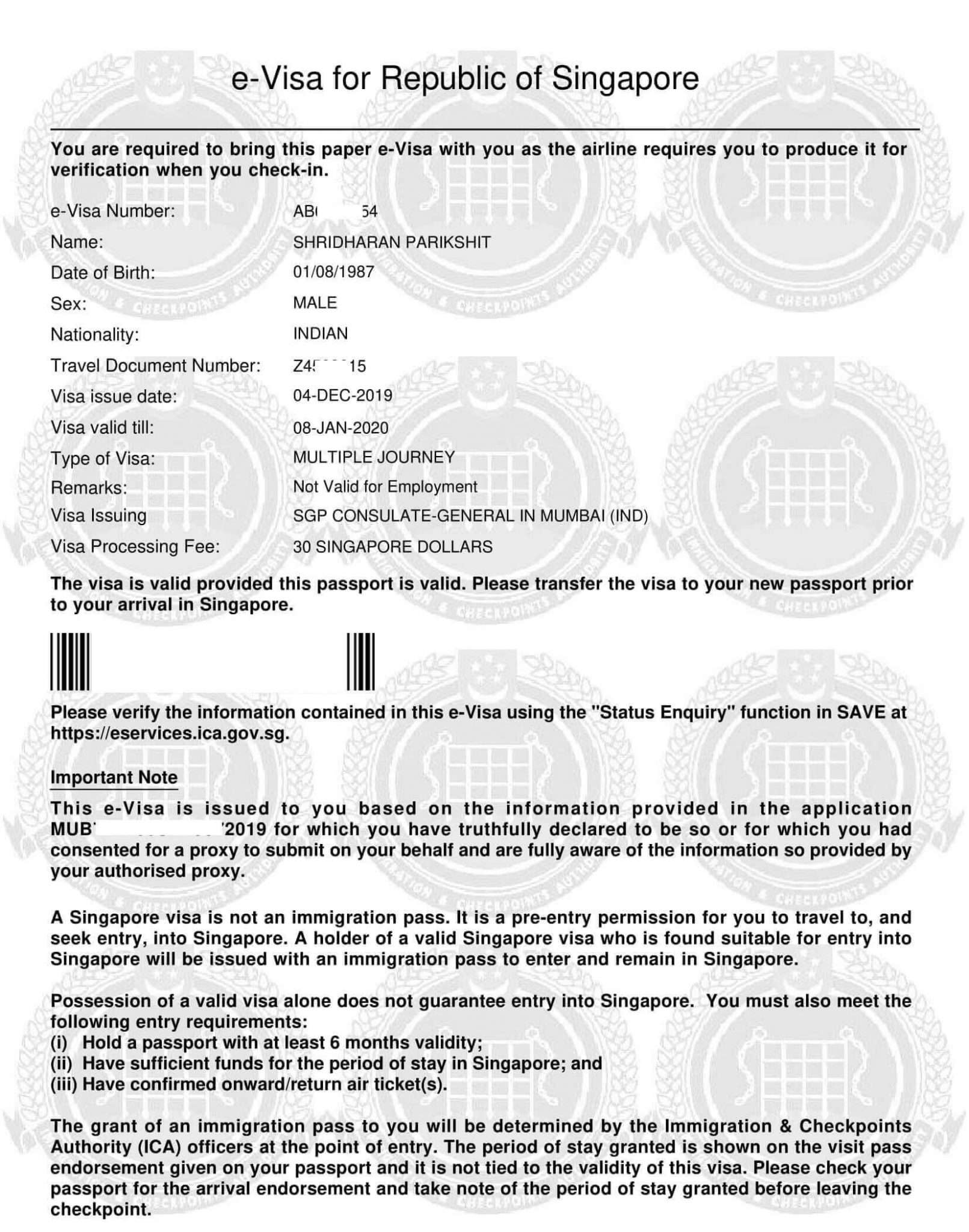 Singapore Visa For Indians Fees Requirements Updated 2023 