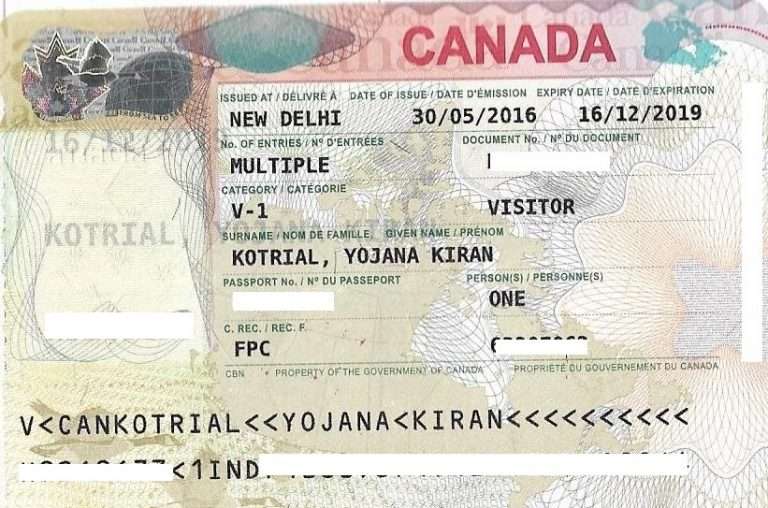 indian tourist visa canada