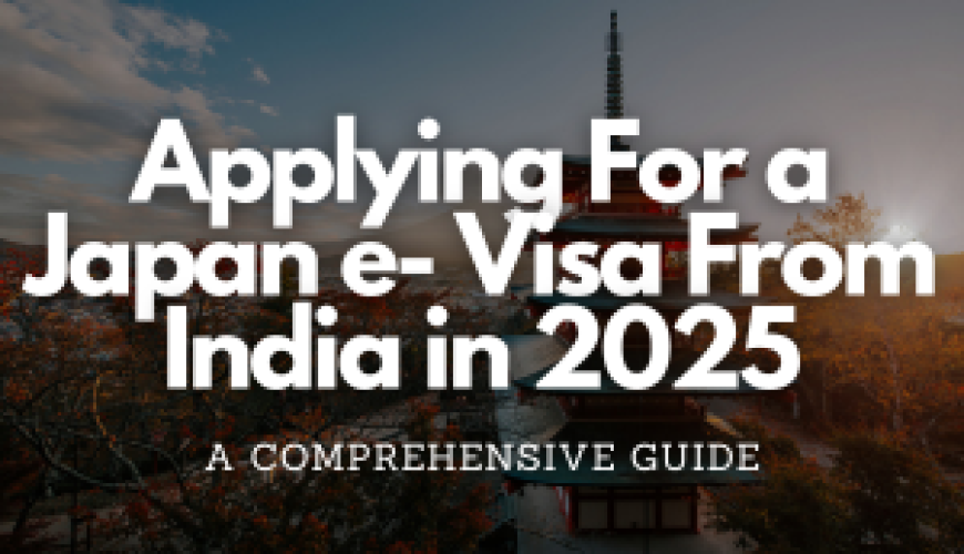 Applying for a Japan e-Visa from India in