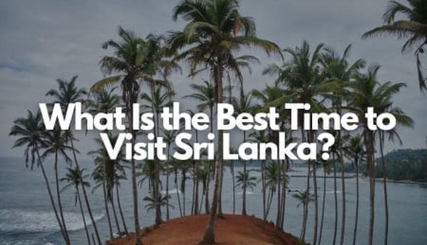What Is the Best Time to Visit Sri Lanka? Fly-For-Holidays