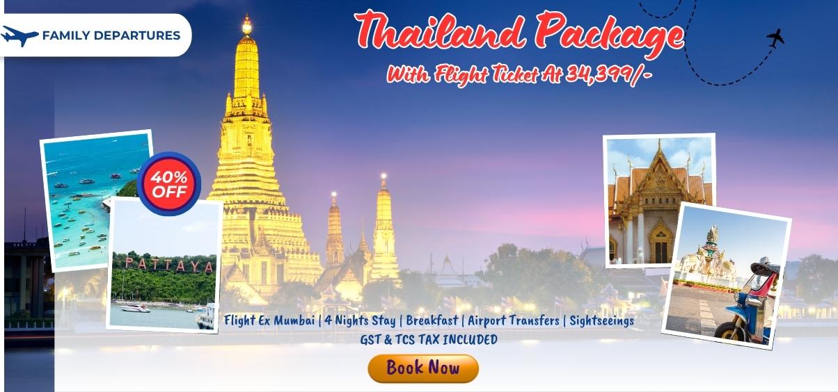 Thailand Tour Package | Fly For Holidays