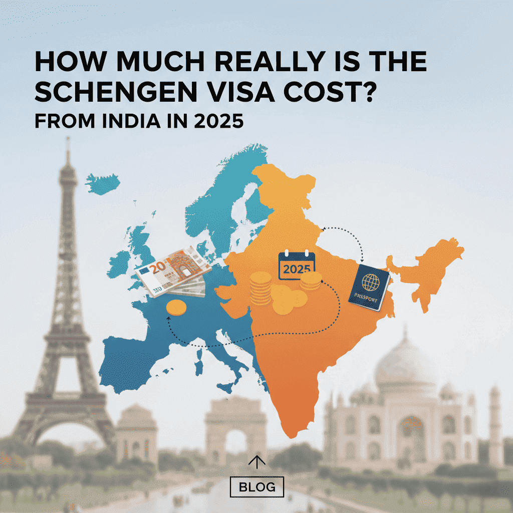 How much really is the Schengen Visa Cost from India in 2025 Fly-For-Holidays