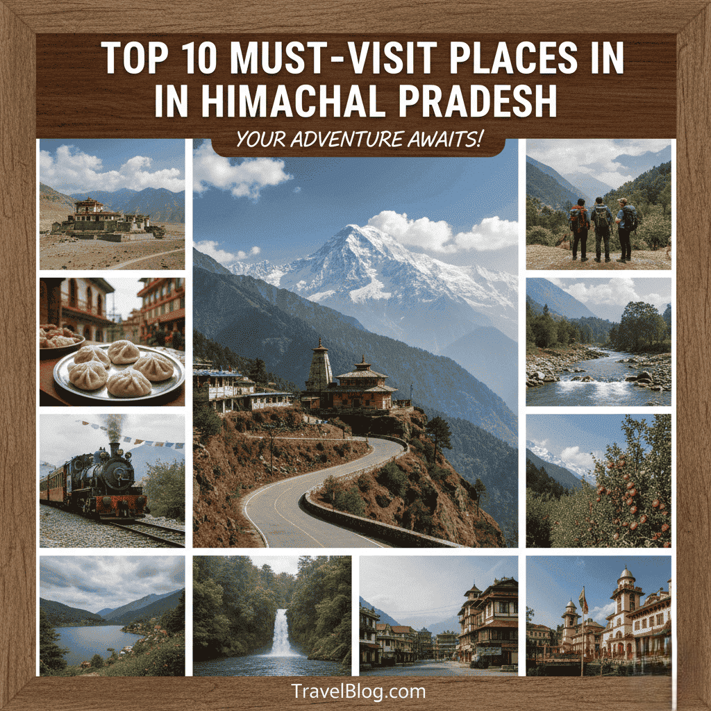 Top 10 Tourist Places in Himachal Pradesh Fly-For-Holidays