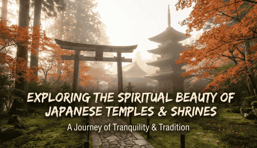 Exploring the Spiritual Beauty of Japanese Temples & Shrines