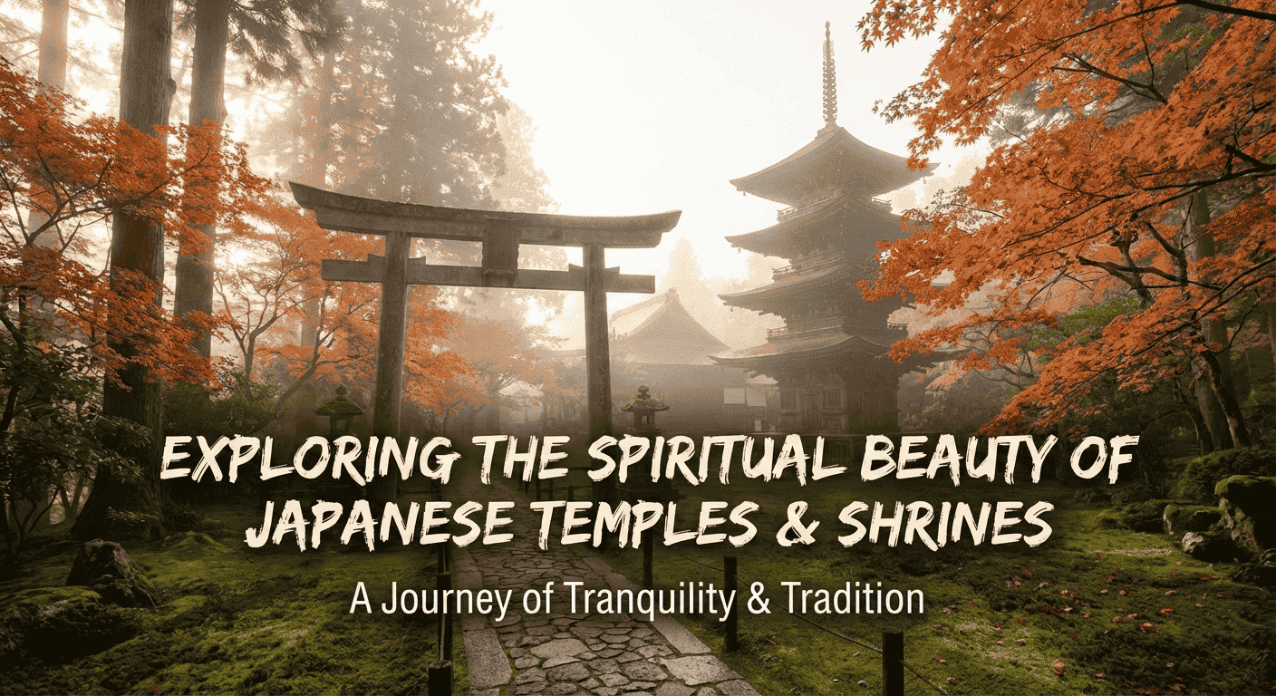 Exploring the Spiritual Beauty of Japanese Temples & Shrines