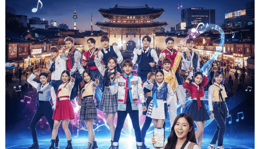 K-Pop, South Korean Entertainment & Toursim Fly-For-Holidays