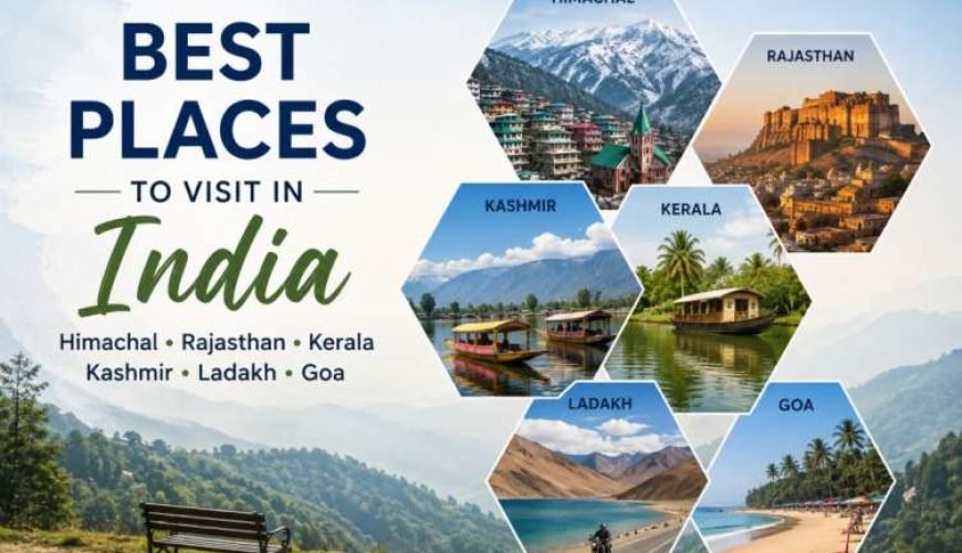 Best Places to Visit in India: Himachal, Rajasthan, Kerala, Kashmir, Ladakh & Goa Fly-For-Holidays